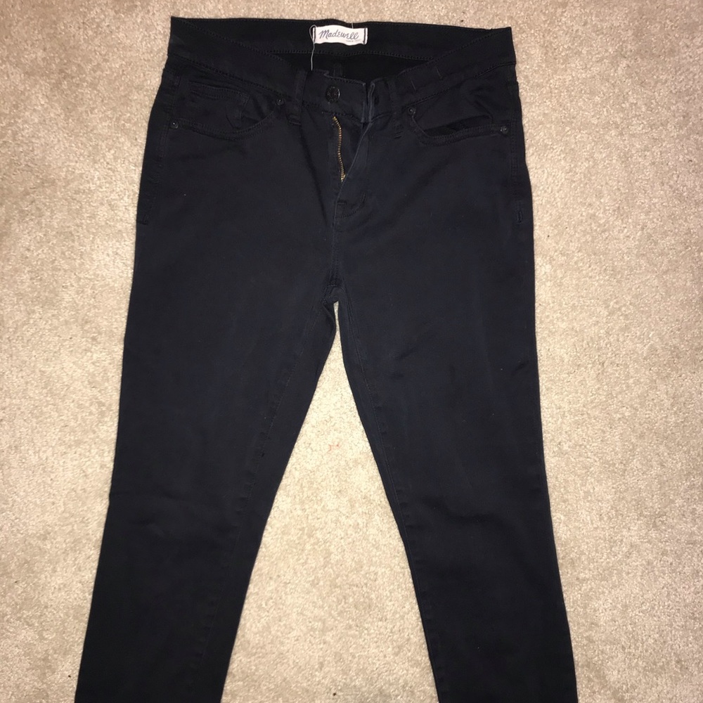 MADEWELL black skinny jeans